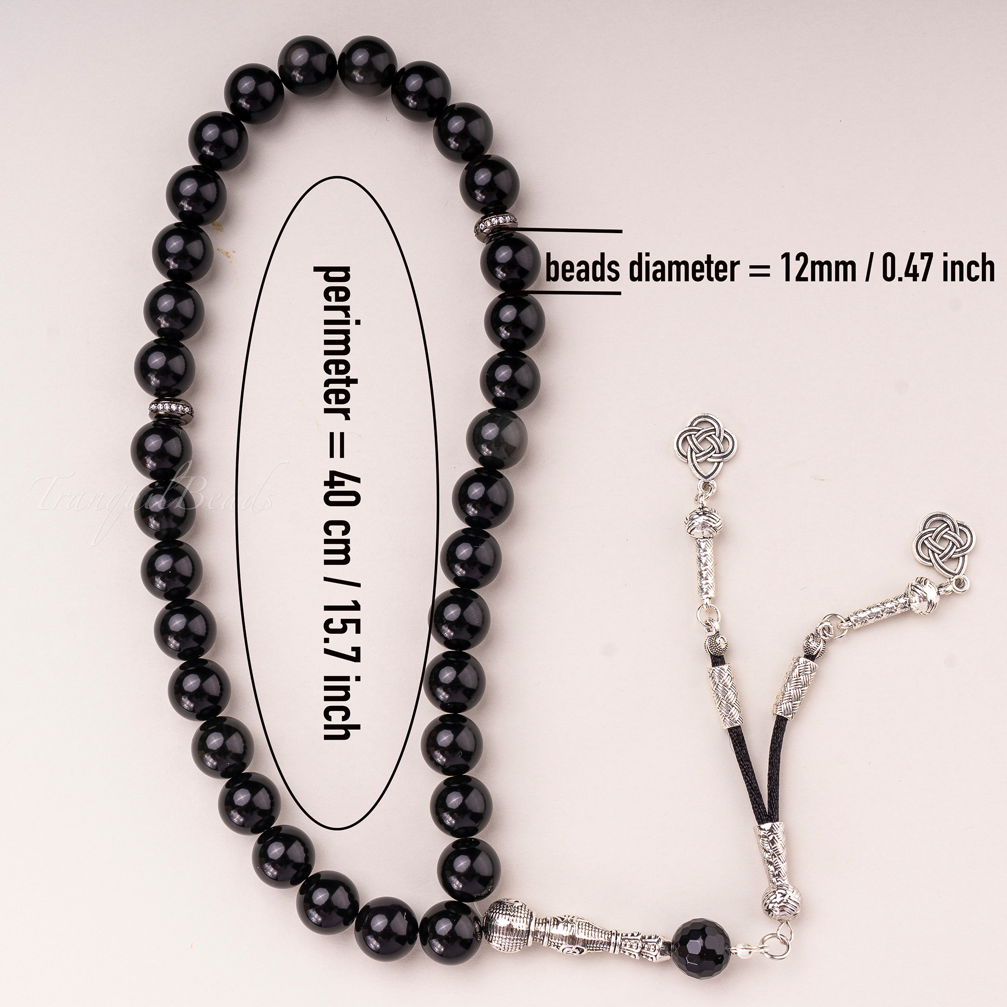 Obsidian Tasbih